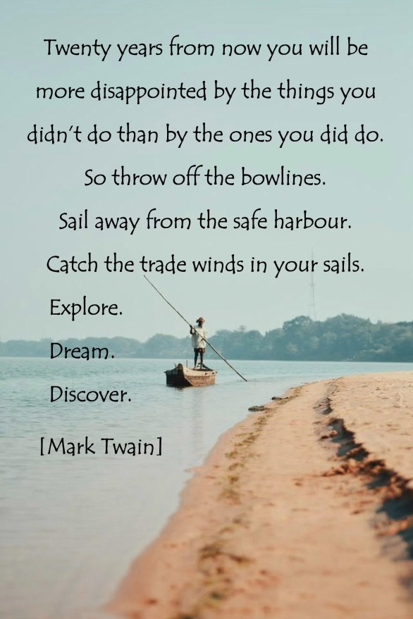 Twain - twenty yrs quote